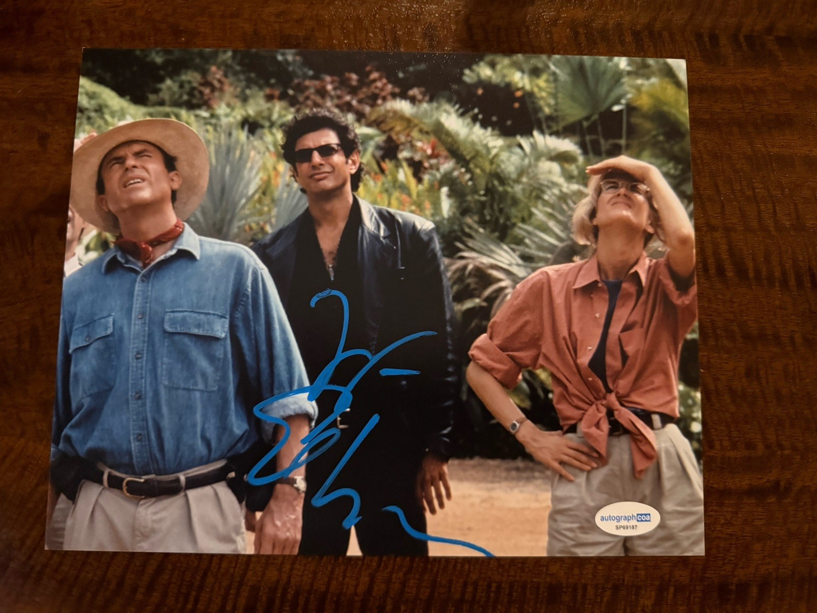 JEFFREY GOLDBLUM 8x10 HAND SIGNED AUTOGRAPHED JURASSIC PARK RARE ACOA COA JEFF JEFFREY GOLDBLUM 8x10 HAND SIGNED AUTOGRAPHED JURASSIC PARK RARE ACOA COA JEFF