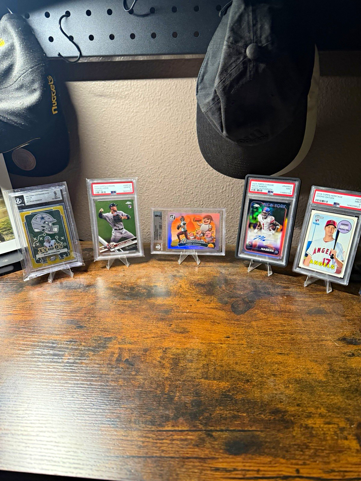 PSA/BGS Graded 5-Card Lot Judge Ohtani Nabers Auto Parsons Daniels PSA/BGS Graded 5-Card Lot Judge Ohtani Nabers Auto Parsons Daniels