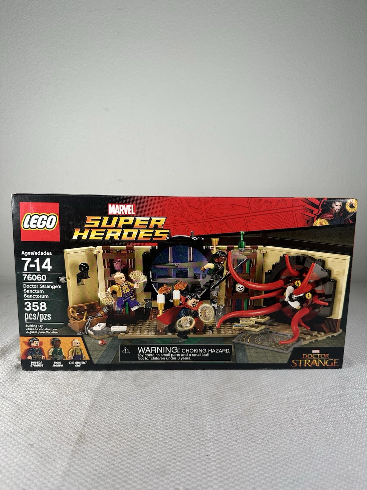 LEGO 76060 Doctor Strange Sanctum Sanctorum Marvel Set Sealed 358 pcs