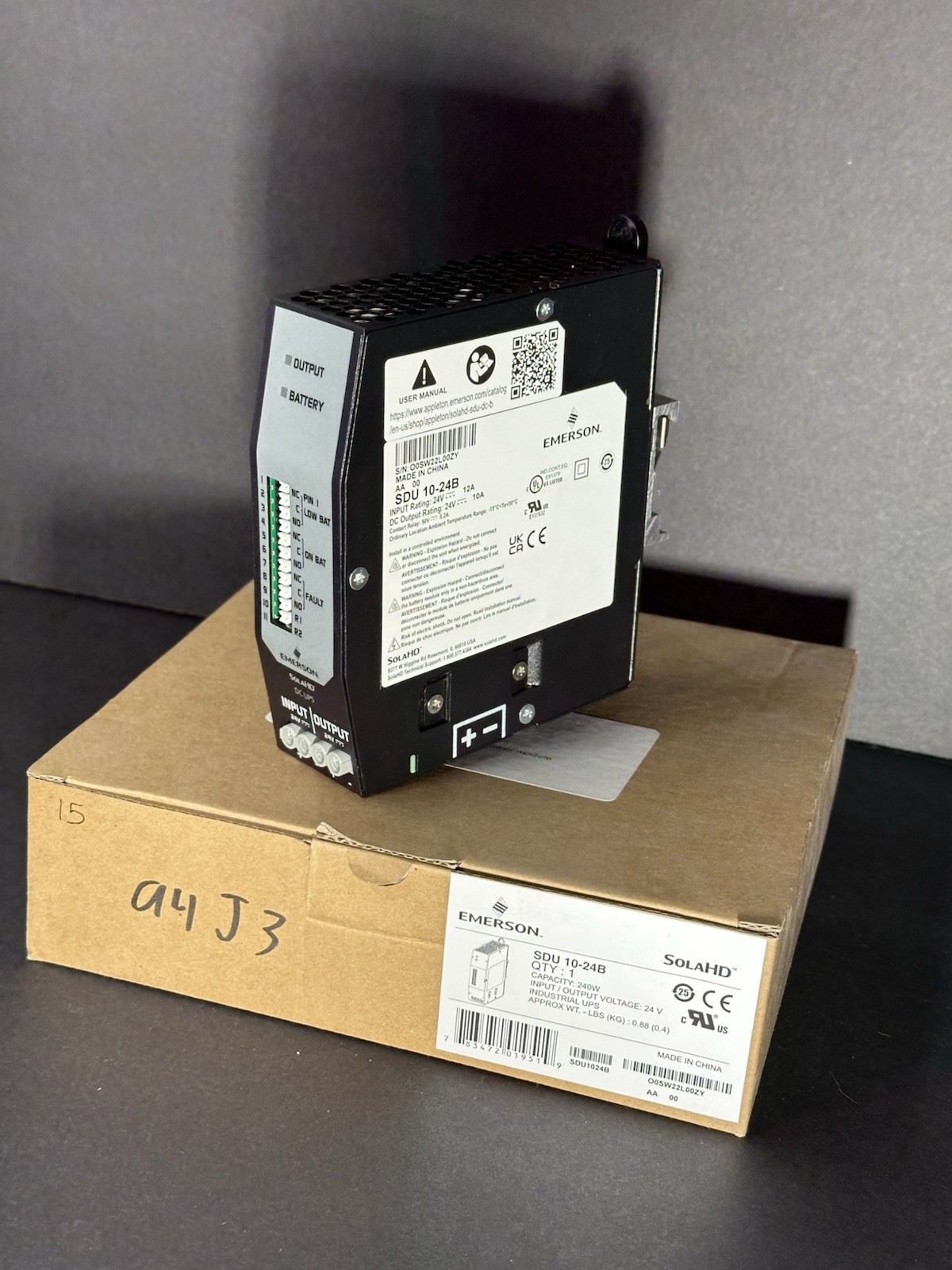 Emerson SolaHD SDU 10-24B Power Module