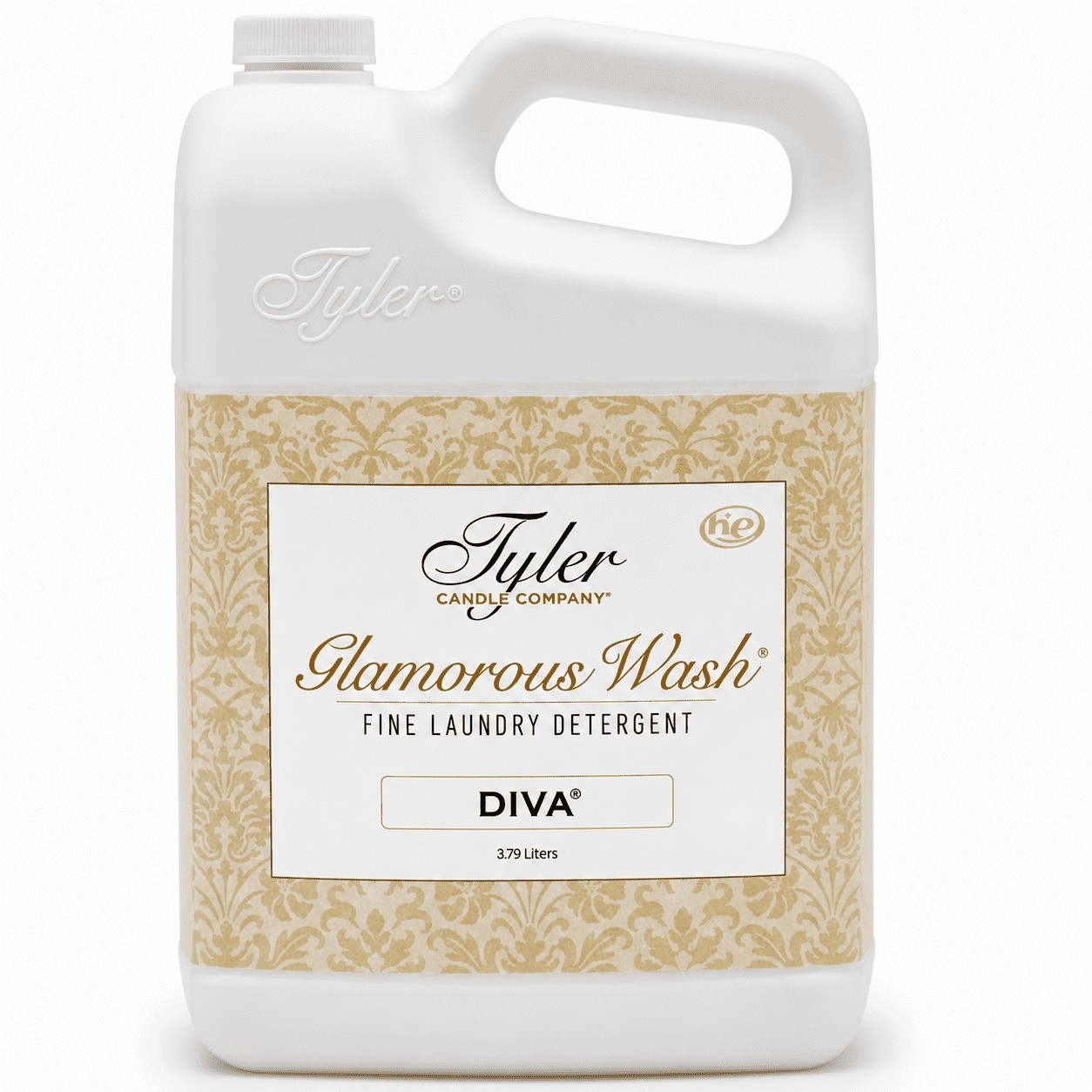 Tyler Candle Diva Glamorous Wash Liquid Laundry Detergent, 48 Loads, 128 fl oz Tyler Candle Diva Glamorous Wash Liquid Laundry Detergent, 48 Loads, 128 fl oz