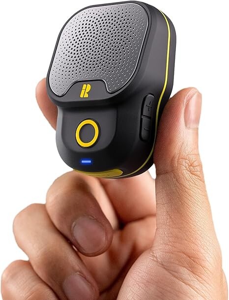 Wearable Portable Bluetooth Speaker, 30H of Playtime w/ENC Mic, IPX7 Waterproof