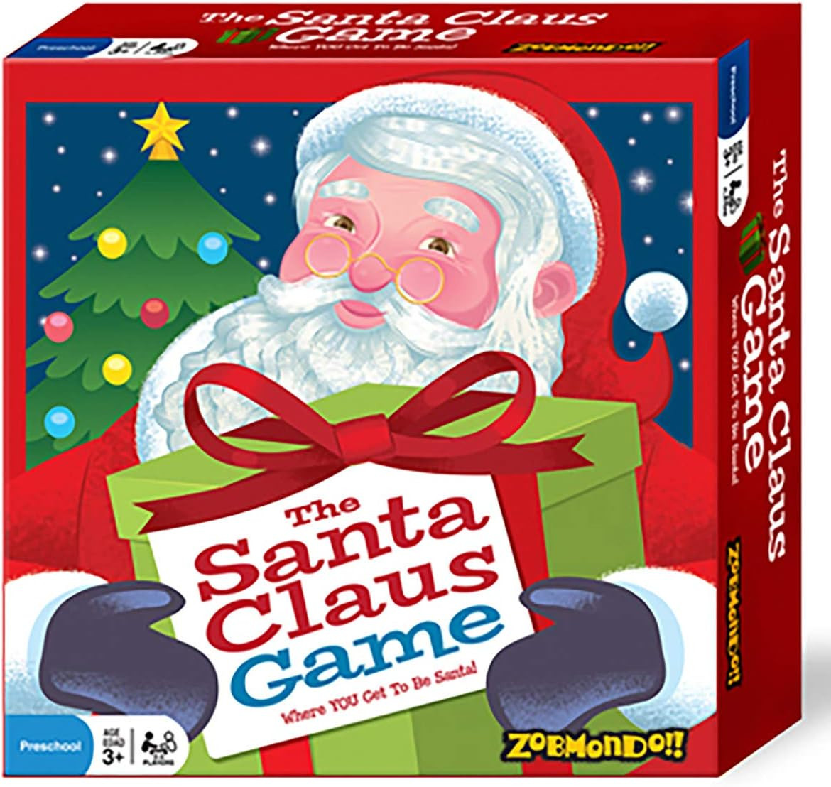 the Santa Claus Game, Great Christmas Board Game for Boys and Girls, Award-Winni