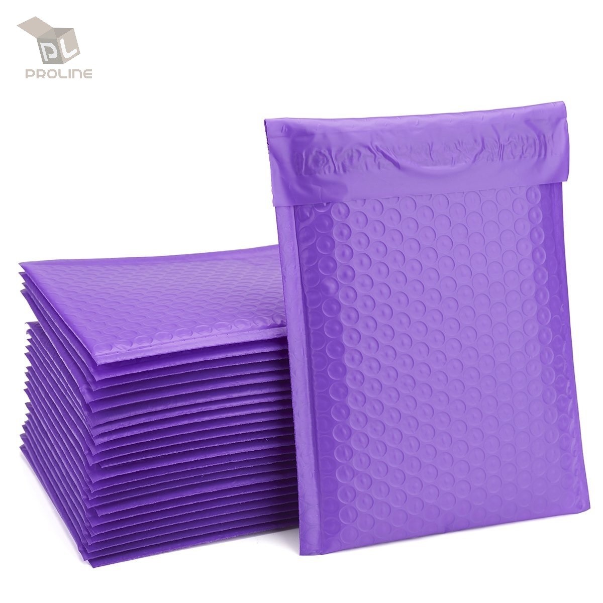 1000 Purple Poly Bubble Padded Envelopes Self-Sealing Mailers 4X8 (Inner 4x7)