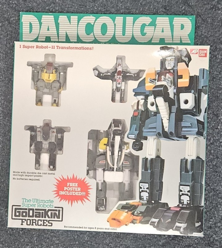 1985 BANDAI GODAIKIN DANCOUGAR - Complete 1985 BANDAI GODAIKIN DANCOUGAR - Complete