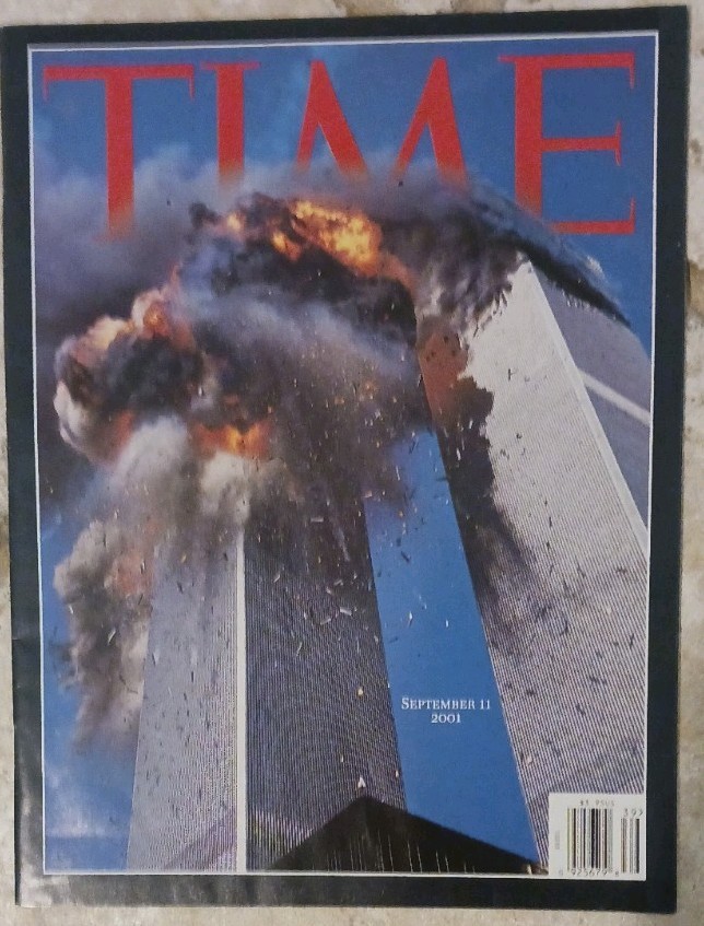 TIME Magazine 9/11/2001 Special Edition + 6 Major News Articles Soon After - EUC