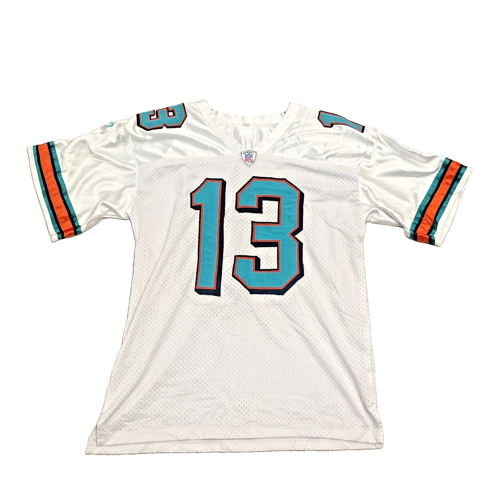 Vintage Dan Marino Miami Dolphins Reebok NFL Equipment Jersey Stitched/Mesh  XL