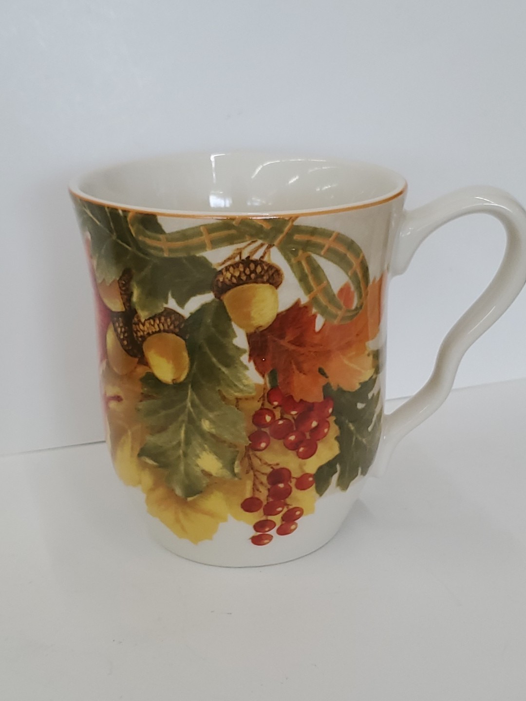 222 Fifth, \'Autumn Celebration\' Porcelain, Coffee Mug - 14 oz Capacity 222 Fifth, \'Autumn Celebration\' Porcelain, Coffee Mug - 14 oz Capacity