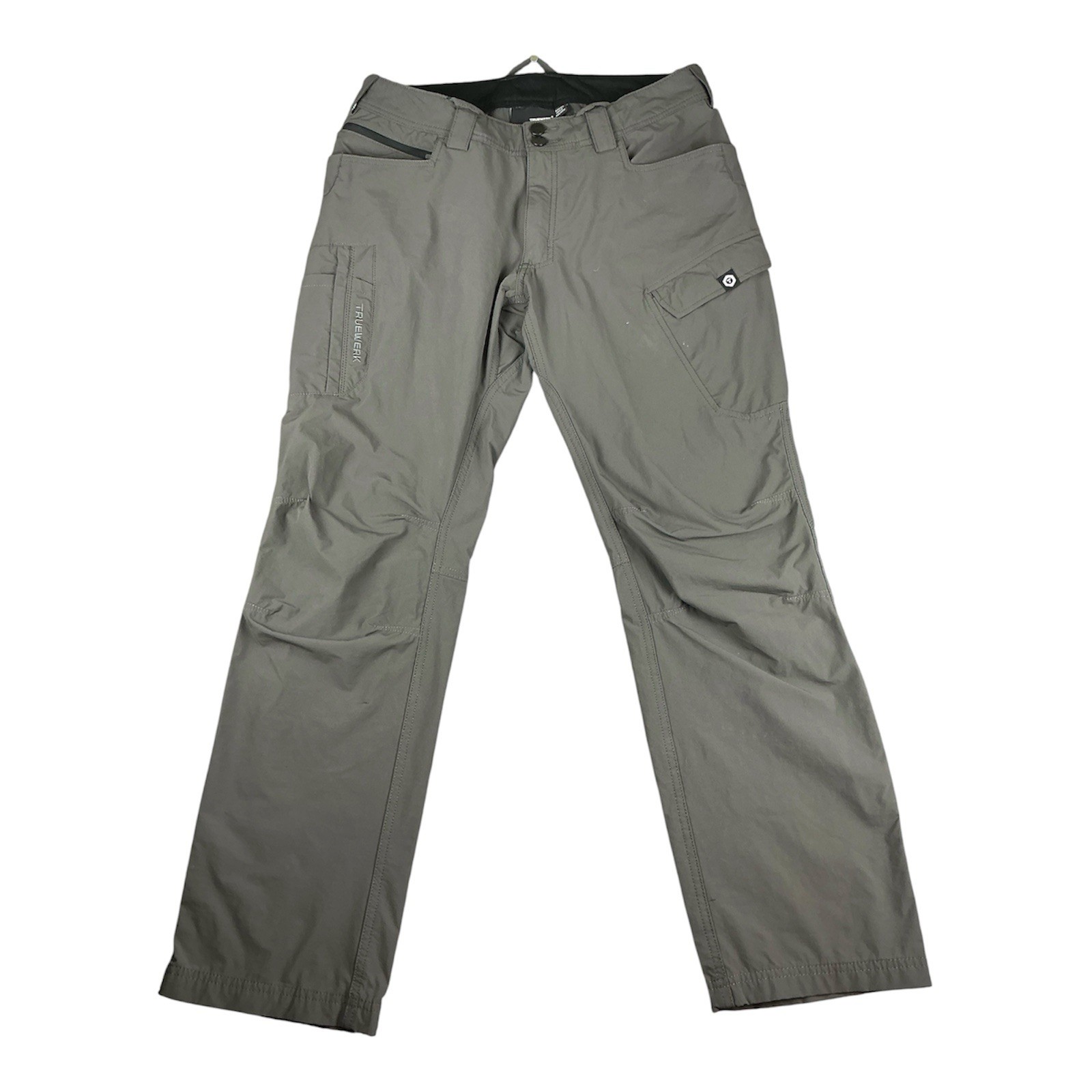 TRUEWERK T1 Werkpant Pants Mens 32x30 Gray Cargo Stretch Workwear Winter
