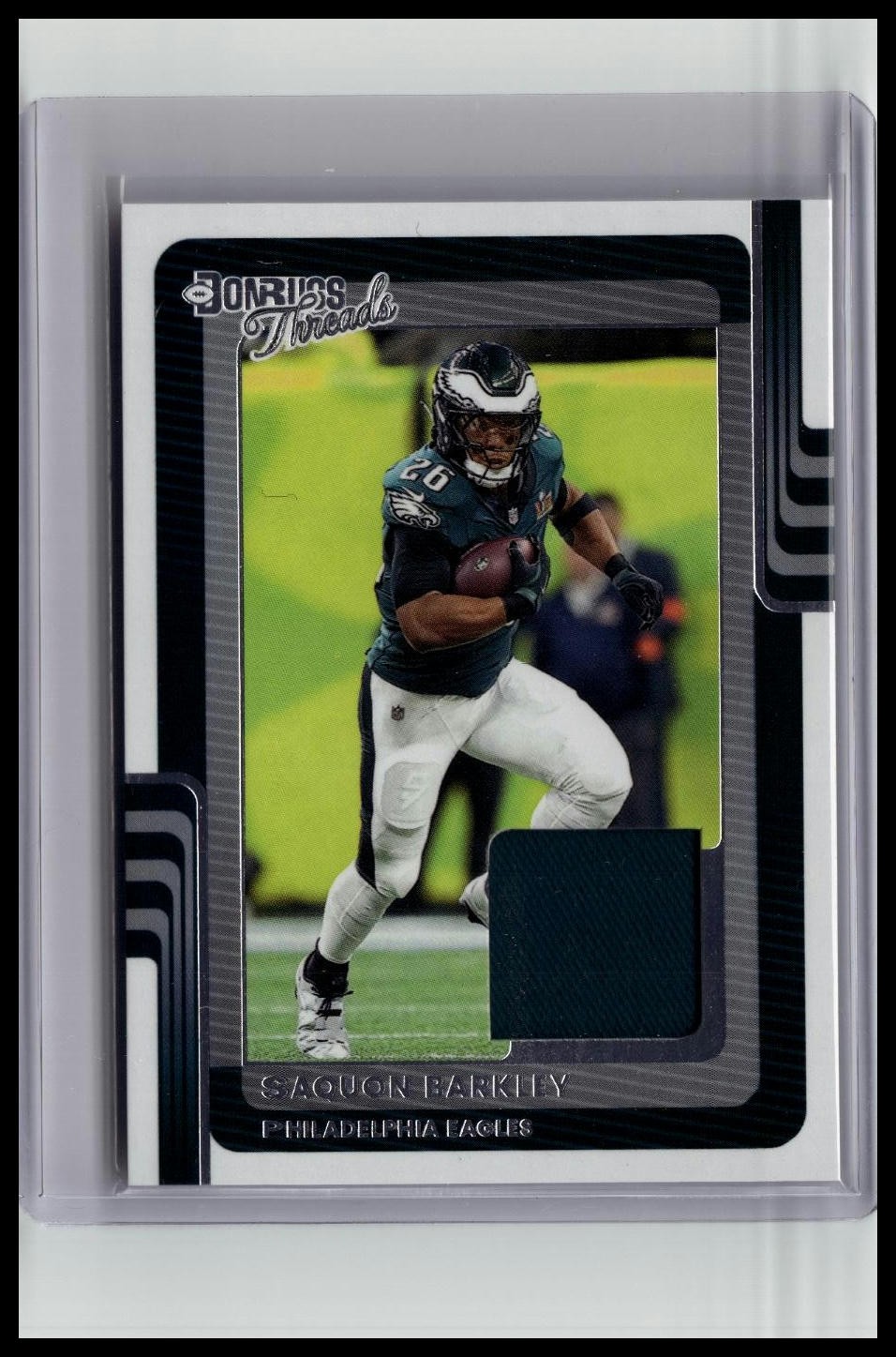 2025 Donruss #DTH-SBY Saquon Barkley Donruss Threads 2025 Donruss #DTH-SBY Saquon Barkley Donruss Threads