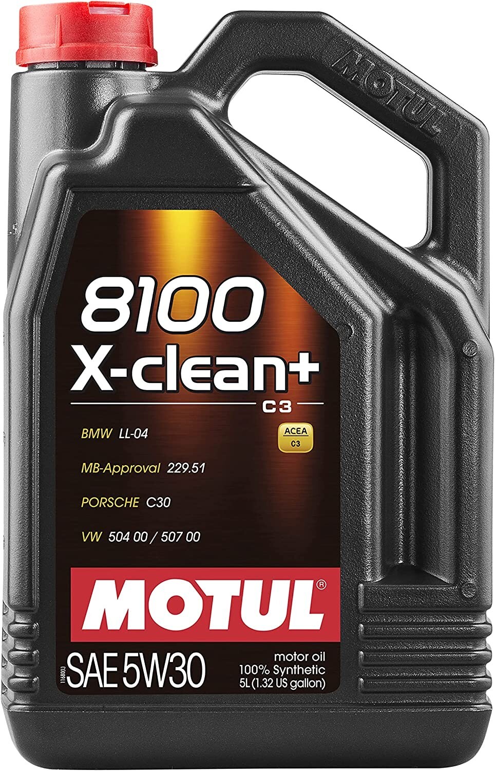 Motul 8100 X-Clean+ 5W30 Synthetic Engine Oil 5 Liter 106377 Motul 8100 X-Clean+ 5W30 Synthetic Engine Oil 5 Liter 106377