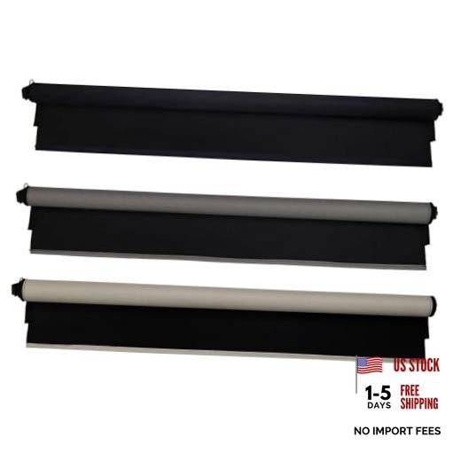 Car Panorama Sunroof Sunshade Curtain Cover Sun Shade Roller Blind Gray