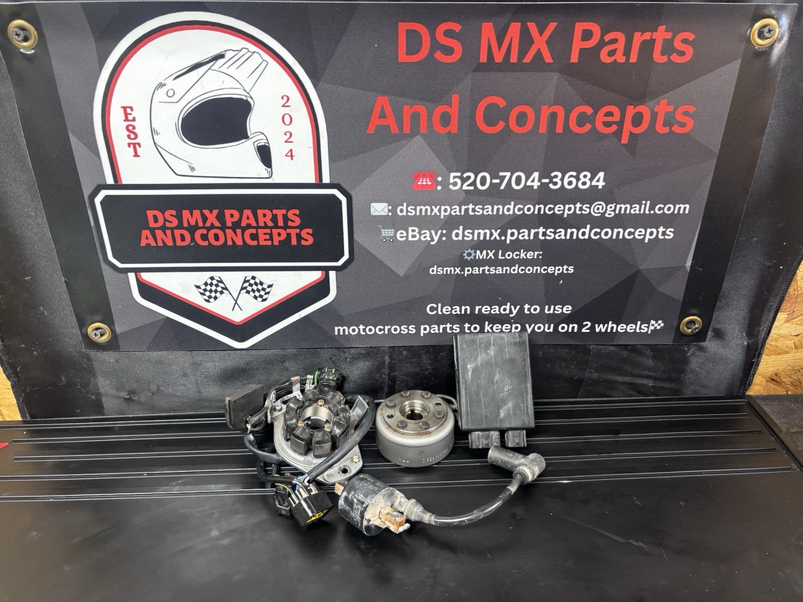 1999 Honda CR250R Complete Electrical System CDI Stator Magneto OEM
