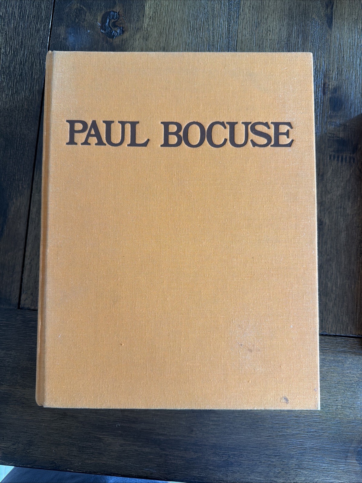Paul Bocuse La Cuisine Du Marche 1976 French Edition HC First