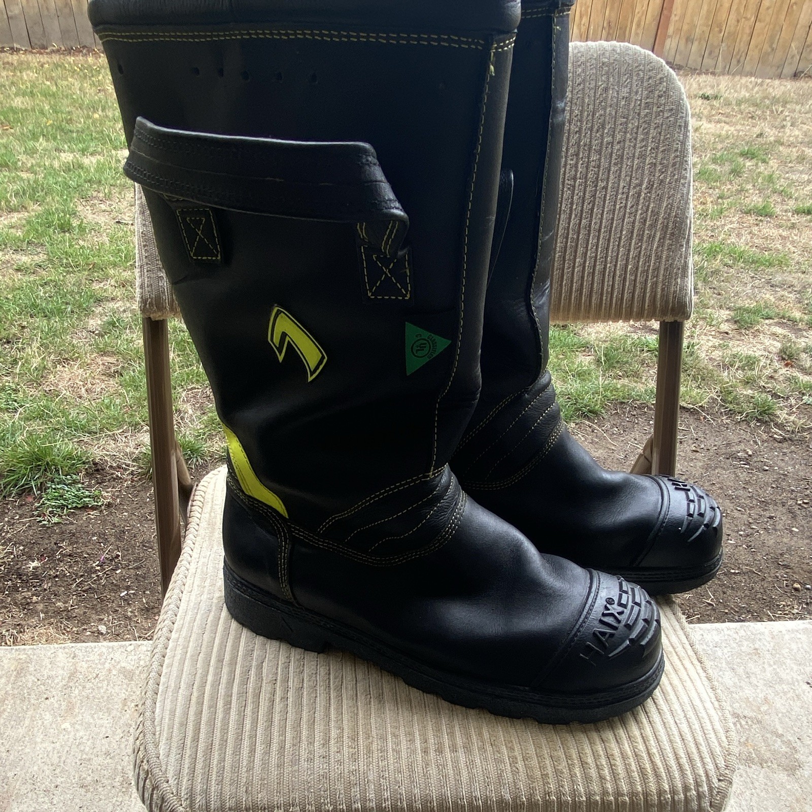 HAIX Fire Hunter Xtreme firefighting boots. Men’s 9.5 M, 501 1605. Made  Germany