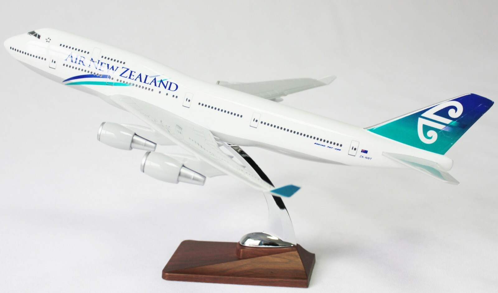 Air Large NEW ZEALAND 747 Display Plane Model Airplane Apx 47Cm Resin Air Large NEW ZEALAND 747 Display Plane Model Airplane Apx 47Cm Resin