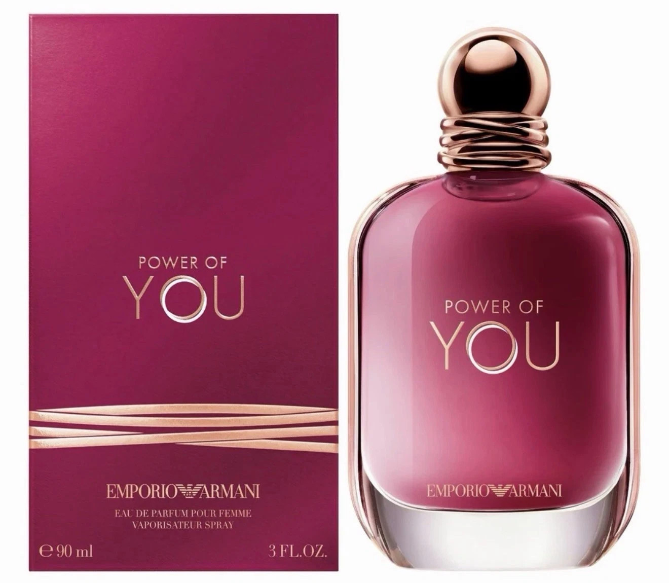 Giorgio Armani Power Of You 3 oz/90 Ml Eau De Parfum Spray For Women New In Box