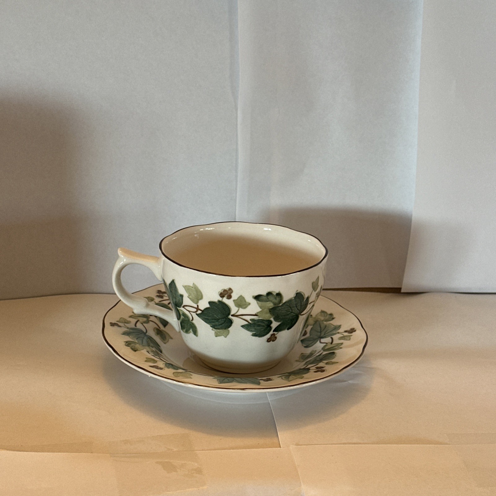 Casual Living Nikko Saucer Ceramic Tea Cups 4 Pack Casual Living Nikko Saucer Ceramic Tea Cups 4 Pack