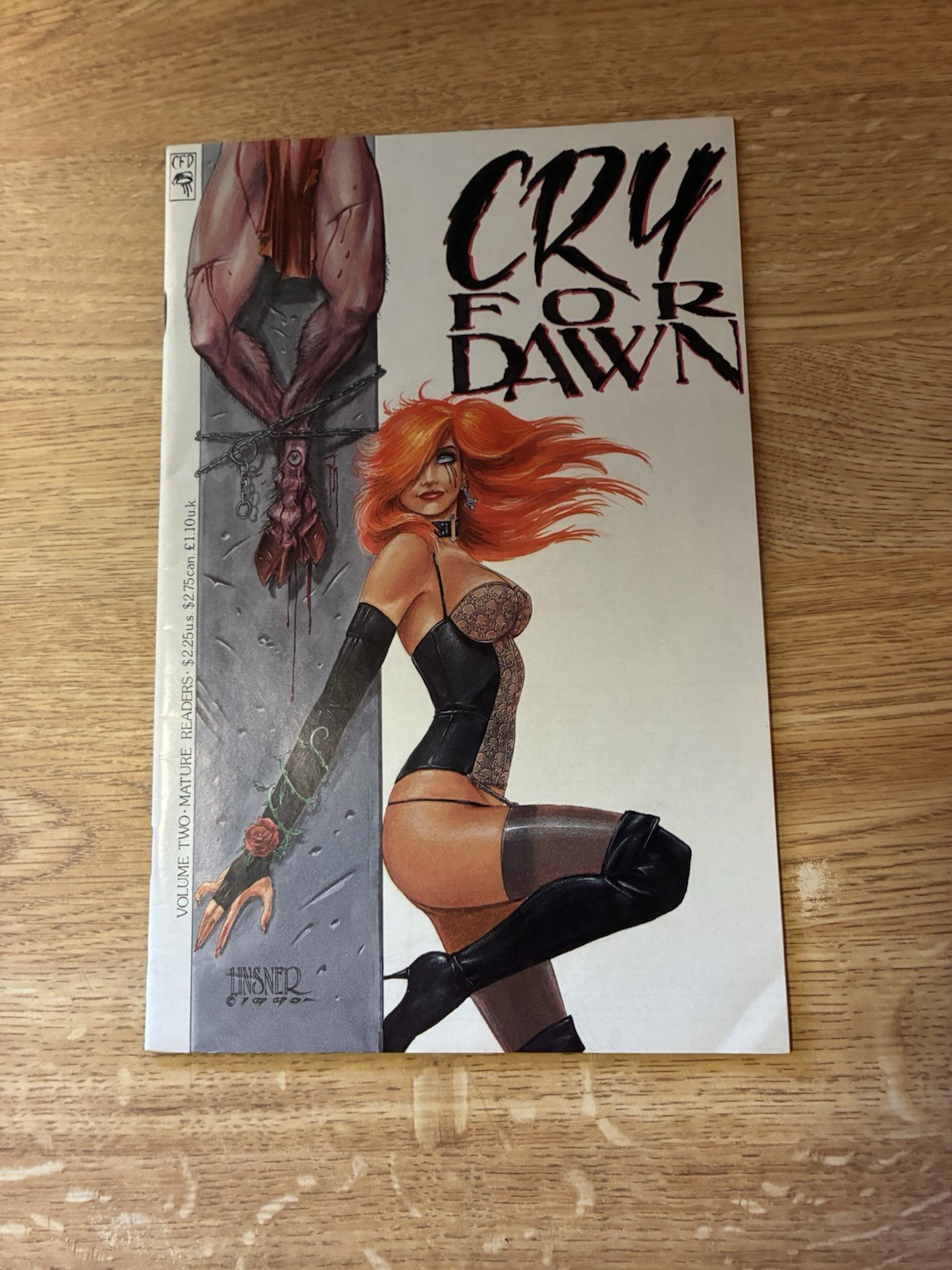 Cry for Dawn #2 (Cry for Dawn Productions 1990) Rare Cry for Dawn #2 (Cry for Dawn Productions 1990) Rare