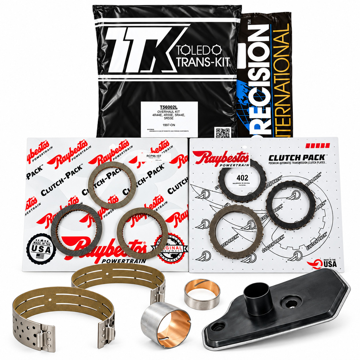 5R55E 5R44E 4R44E Super Master Rebuild Kit 2 Bands 4WD Filter  Bushing 1997-2011