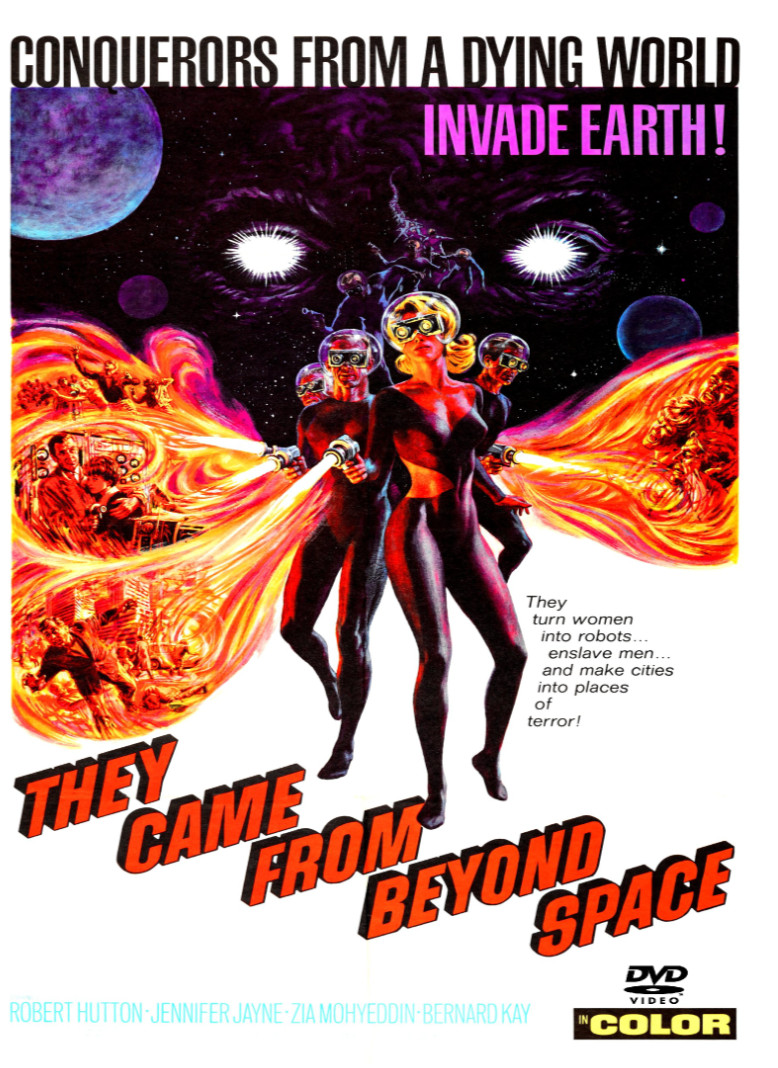 They Came From Beyond Space  1967  DVD  Sci-Fi  Robert Hutton  Jennifer Jayne
