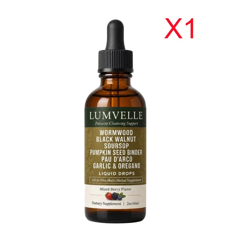 5x LUMVELLE Wild Harvested Wormwood Botanical Liquid Botanical Supplement Drops