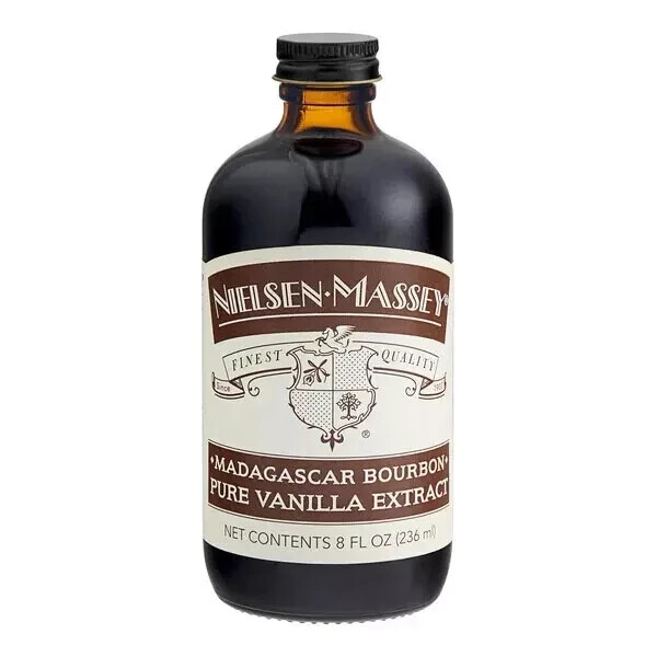 Nielsen-Massey Finest Quality Madagascar Bourbon Pure Vanilla Extract 8 FL OZ Nielsen-Massey Finest Quality Madagascar Bourbon Pure Vanilla Extract 8 FL OZ