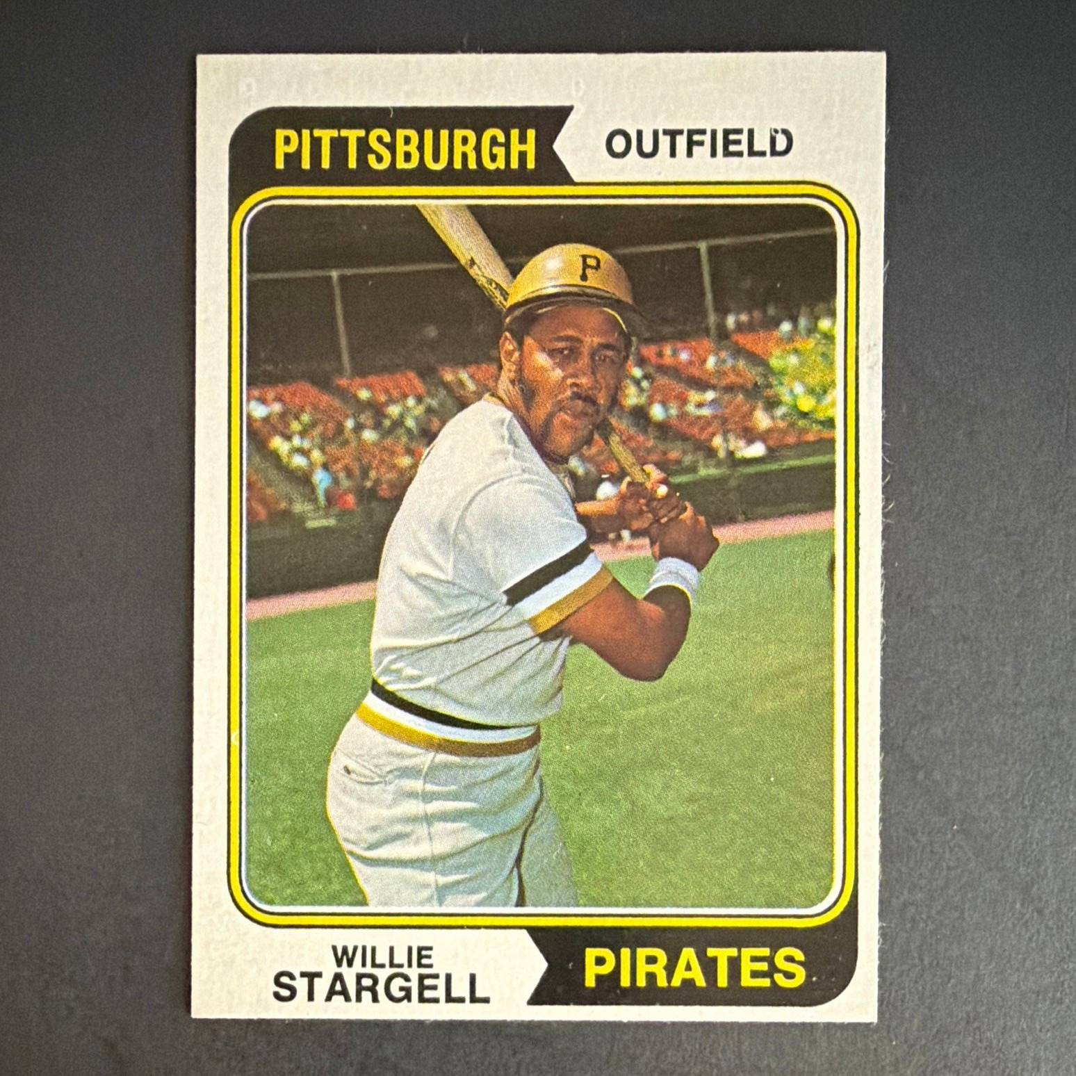 Topps 1974 Topps Willie Stargell #100 Pittsburgh Pirates Baseball Card