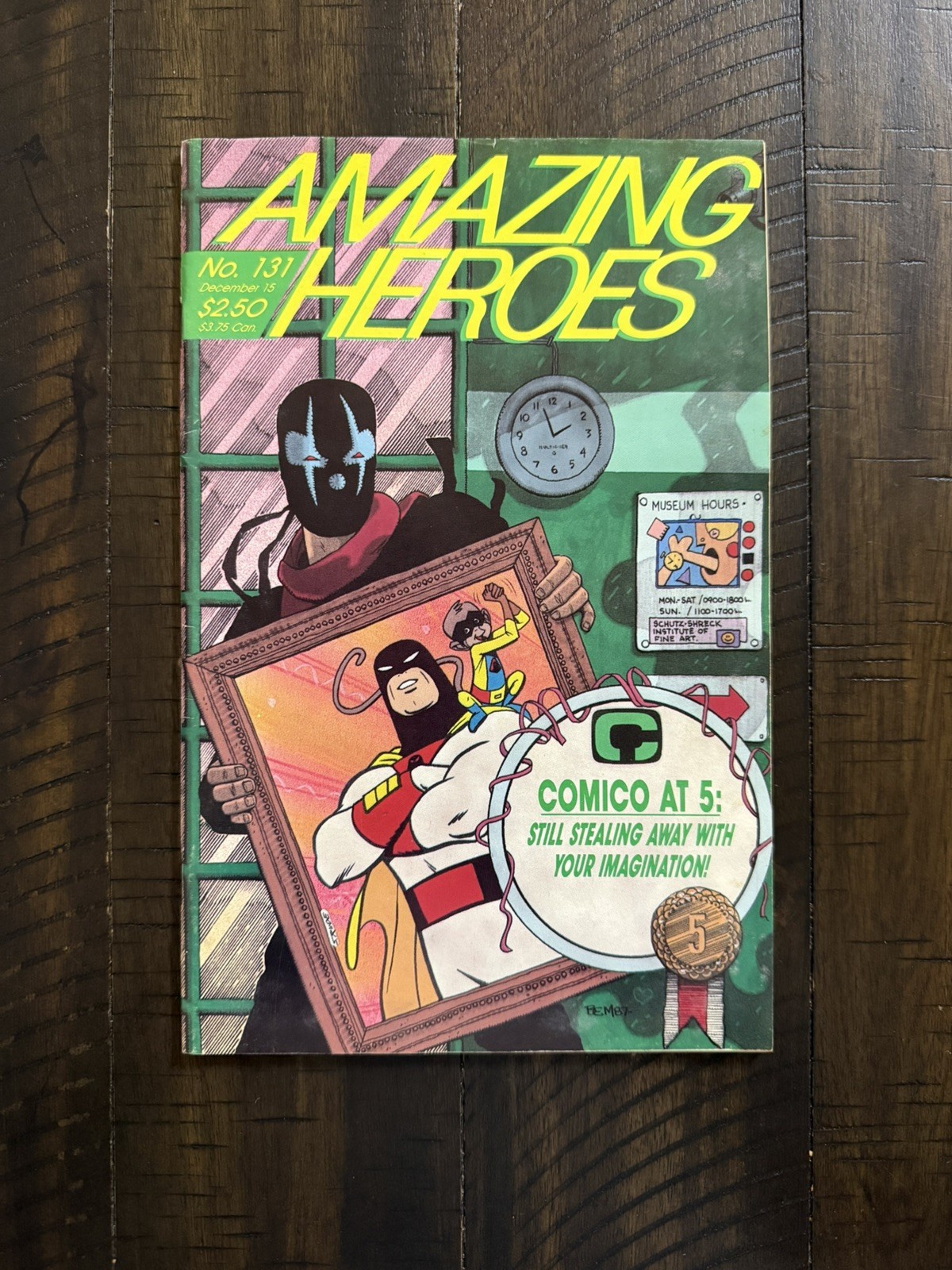 AMAZING HEROES #131 First Preview Of Venom 1987
