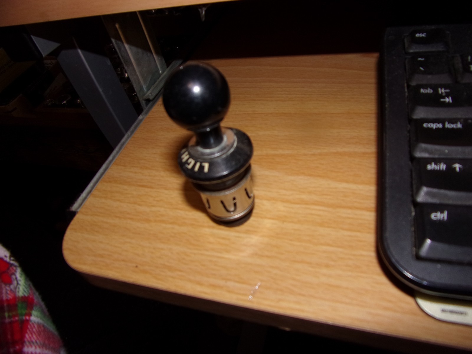 VINTAGE 1951 1952 BLACK BALL CIGARETTE LIGHTER VINTAGE 1951 1952 BLACK BALL CIGARETTE LIGHTER