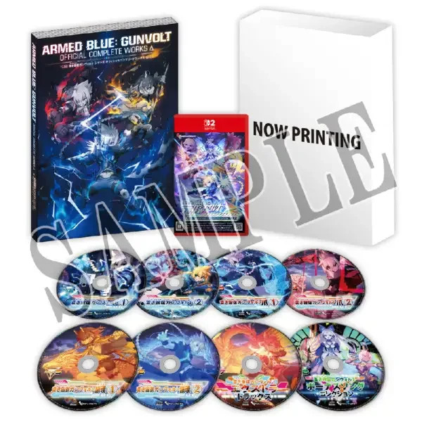 Azure Striker Gunvolt Triangle Edition Switch 2 Limited Edition PSL #MD835