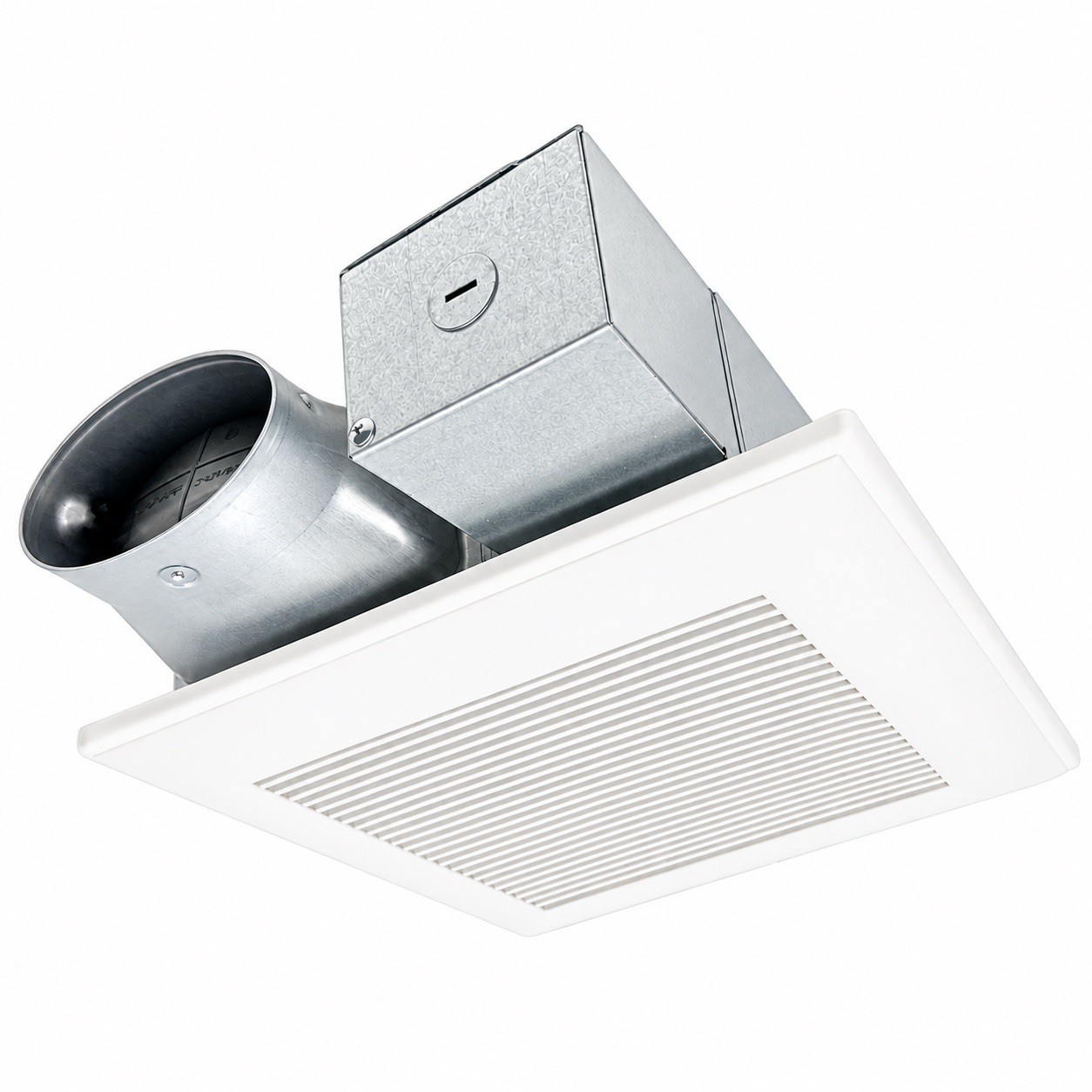 Panasonic FV-0510VS1 WhisperValue DC Exhaust Fan 50/80/100CFM Pick-A-Flow White Panasonic FV-0510VS1 WhisperValue DC Exhaust Fan 50/80/100CFM Pick-A-Flow White