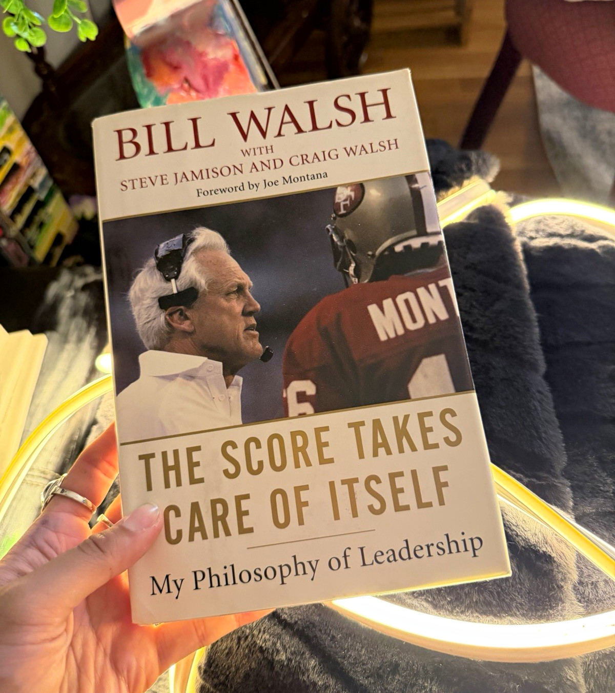 Bill Walsh The Score Takes Care of Itself Leadership Football HC 2009 1st Ed