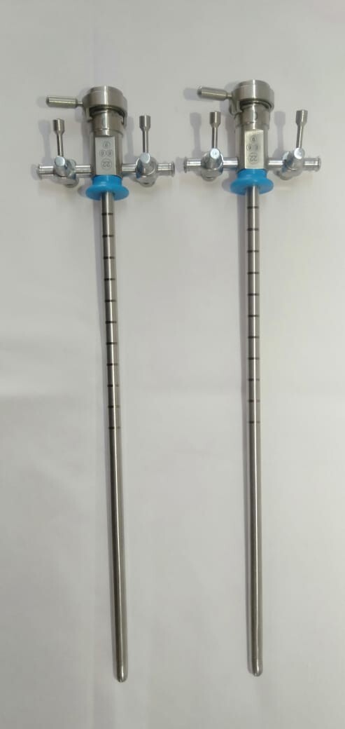 Laparoscopic 22Fr Cystoscope Sheath Obturator of 2 pcs set