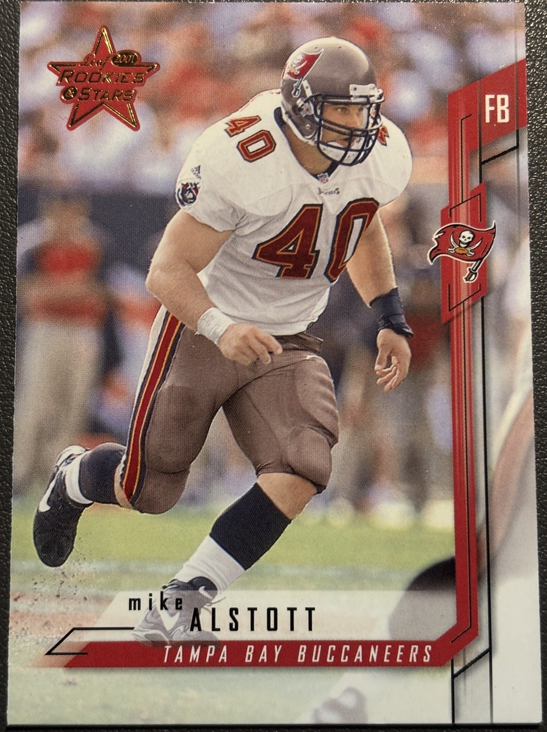 2001 Donruss Rookies & Stars Mike Alstott #64 Tampa Bay Bucs Card A49