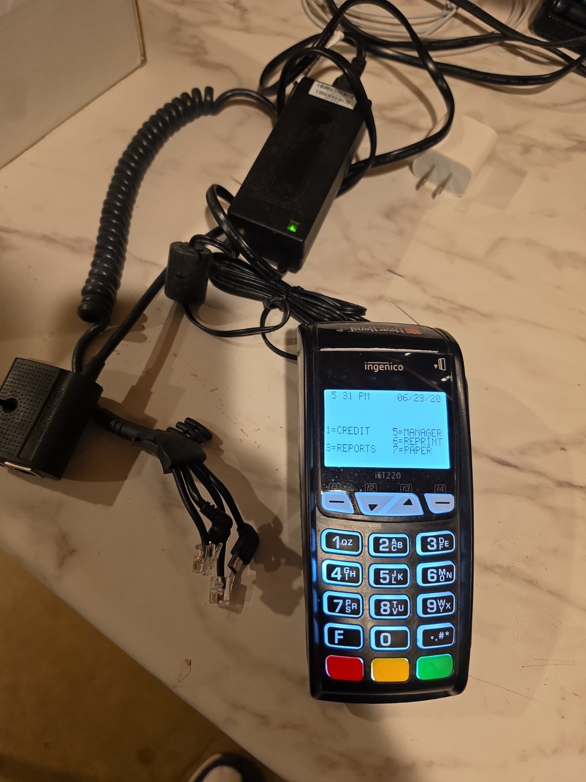 Ingenico Credit Card Reader Payment Machine ICT220-11T2371A Ingenico Credit Card Reader Payment Machine ICT220-11T2371A