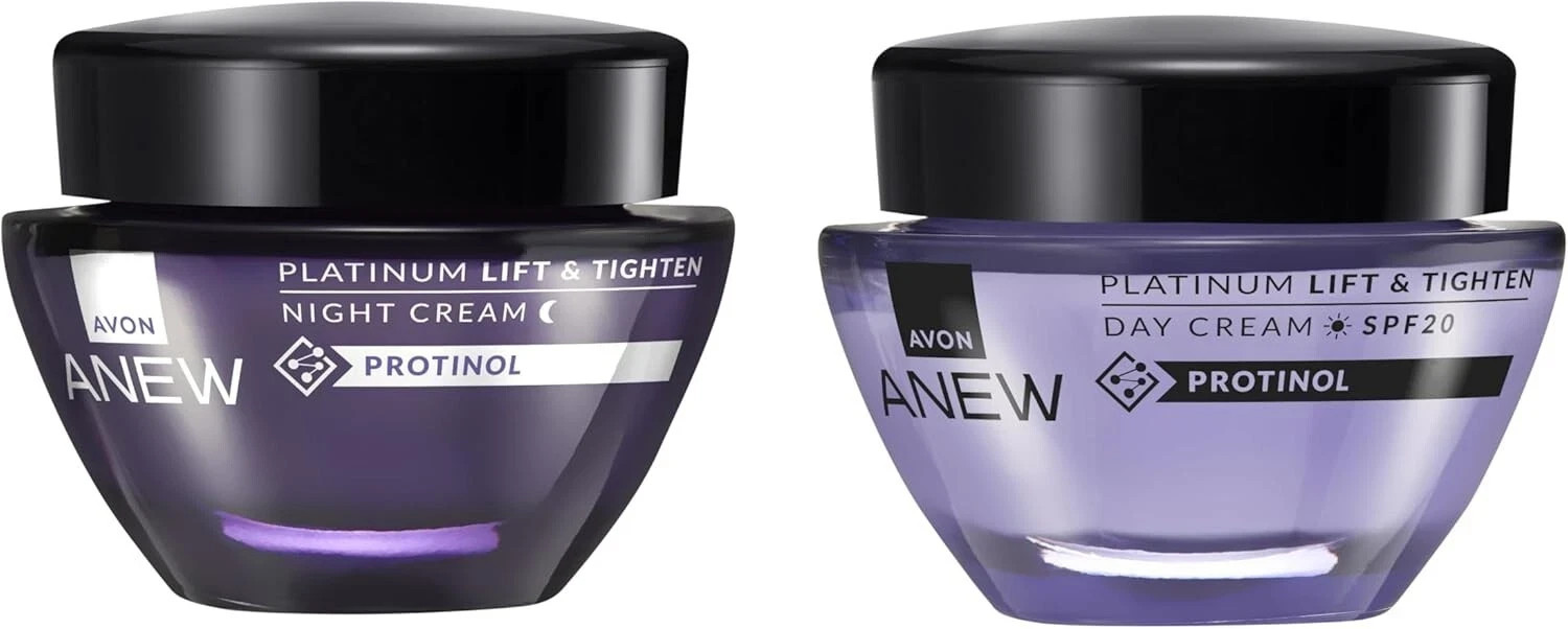 Avon Anew Platinum Day and Night Cream Set