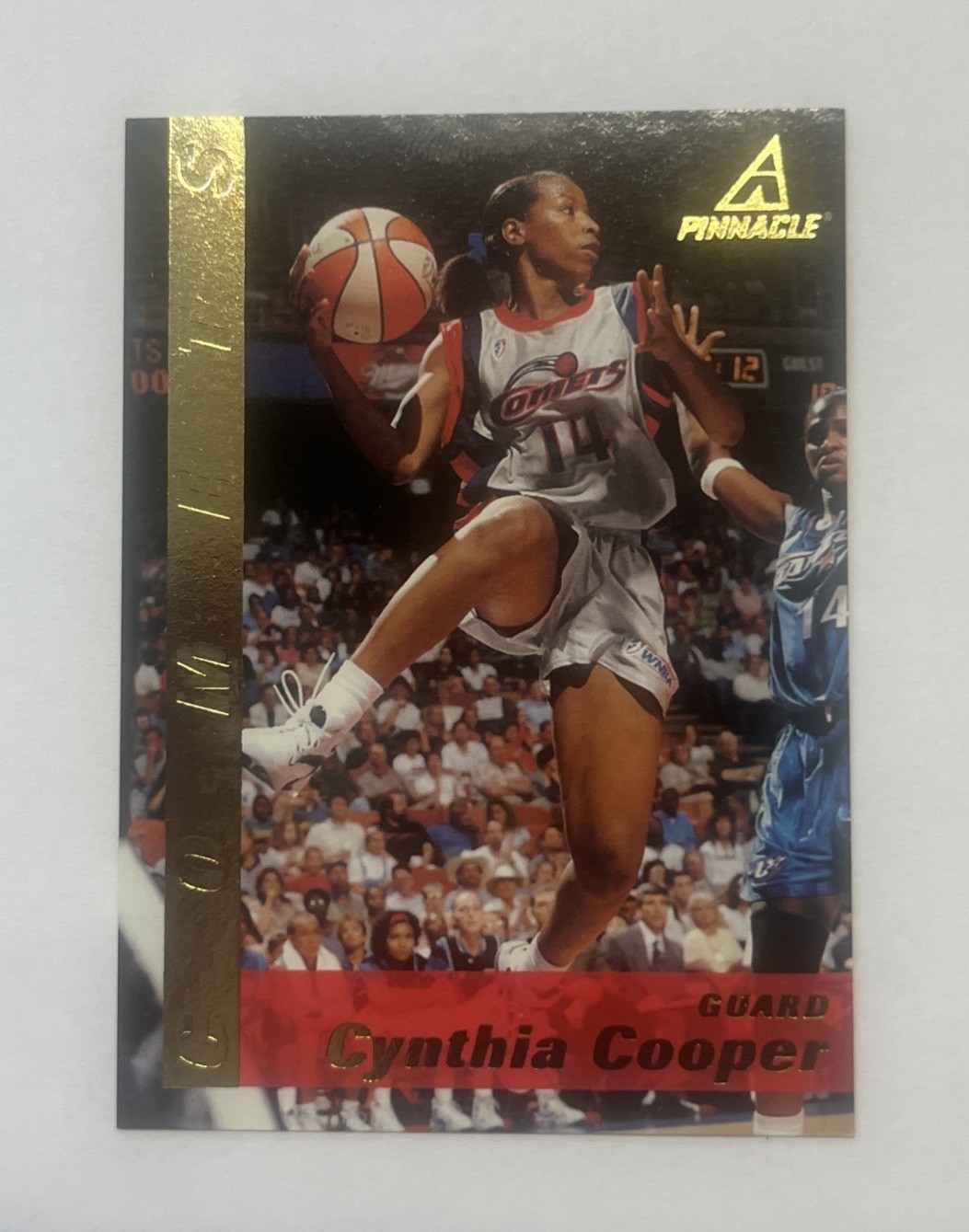1997 Pinnacle Inside WNBA Cynthia Cooper Rookie Card #2 Houston Comets HOF 