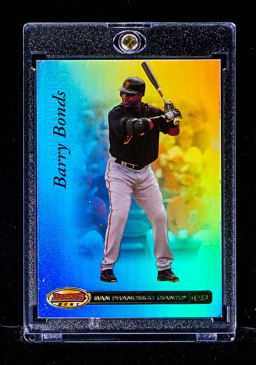 Barry Bonds REFRACTOR HOLO PRIZM CARD San Francisco Giants