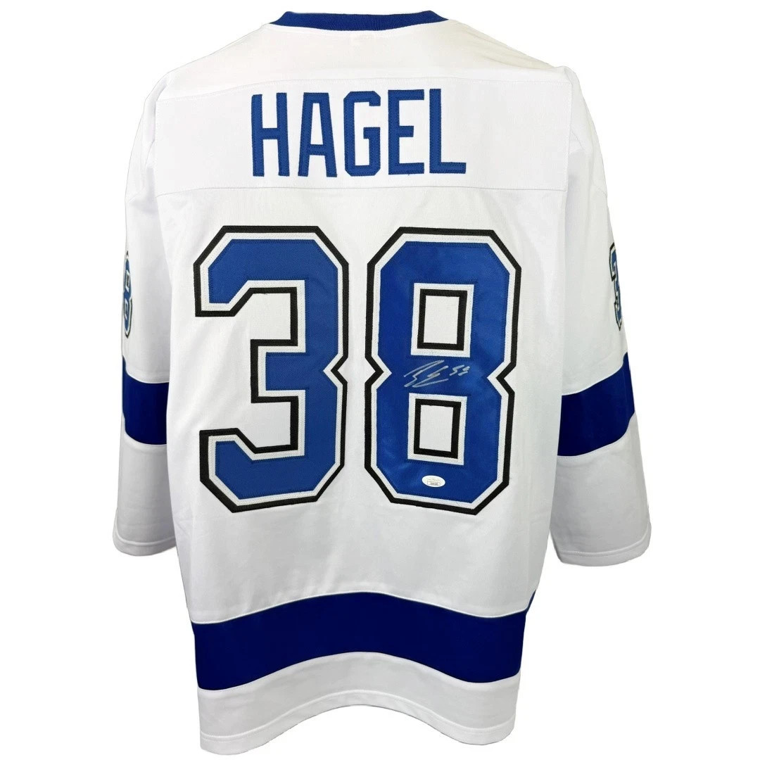 Brandon Hagel autographed signed jersey NHL Tampa Bay Lightning JSA COA