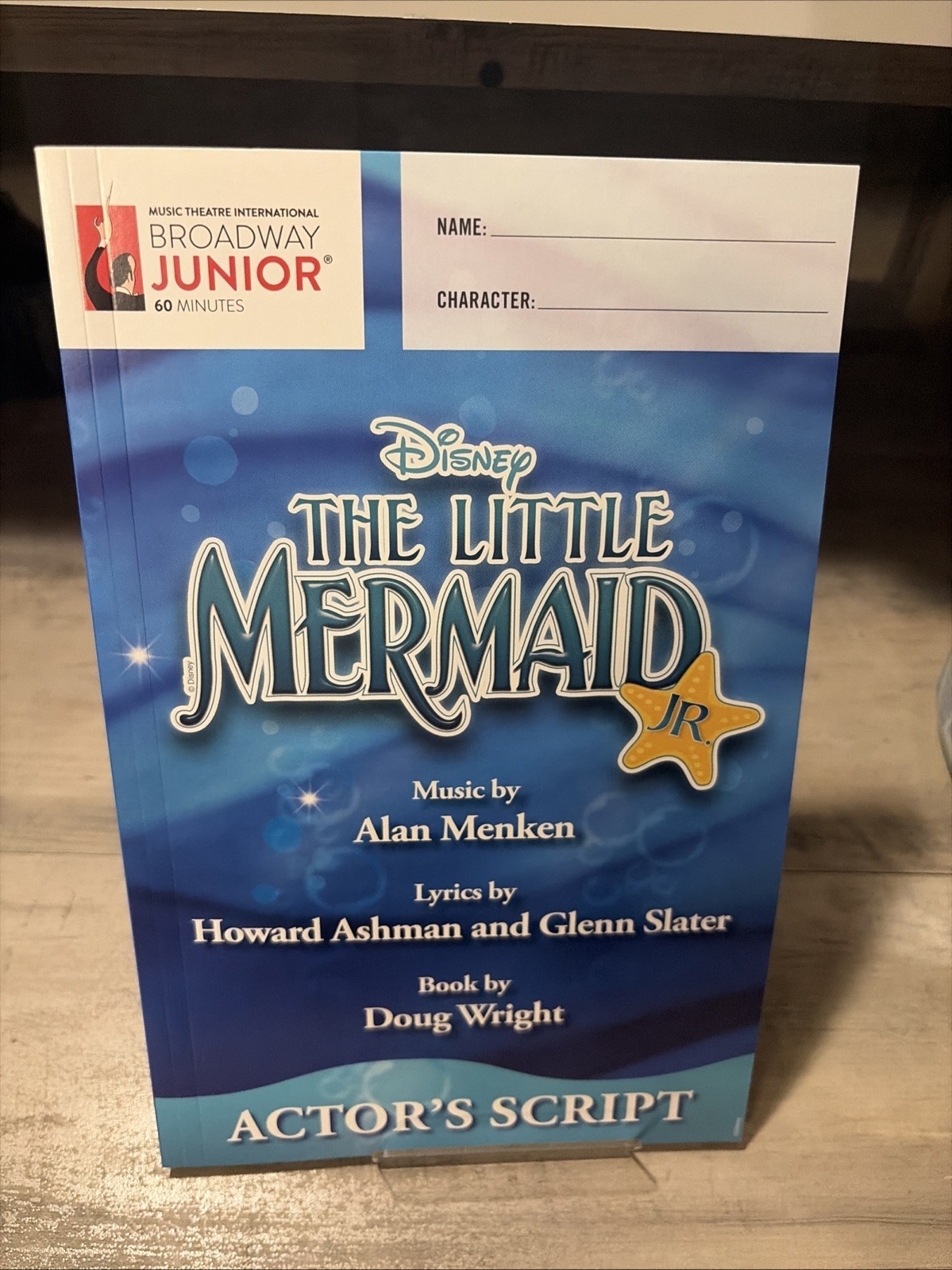 The Little Mermaid Actor Script Book Softcover Music Theater Junior Broadway The Little Mermaid Actor Script Book Softcover Music Theater Junior Broadway