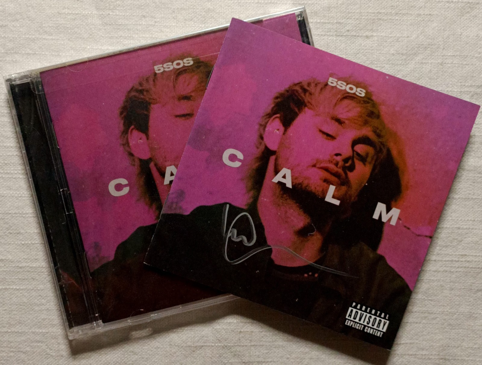 Autographed 5 Seconds Of Summer 5SOS CALM Michael Edition CD 2020 Brand New 