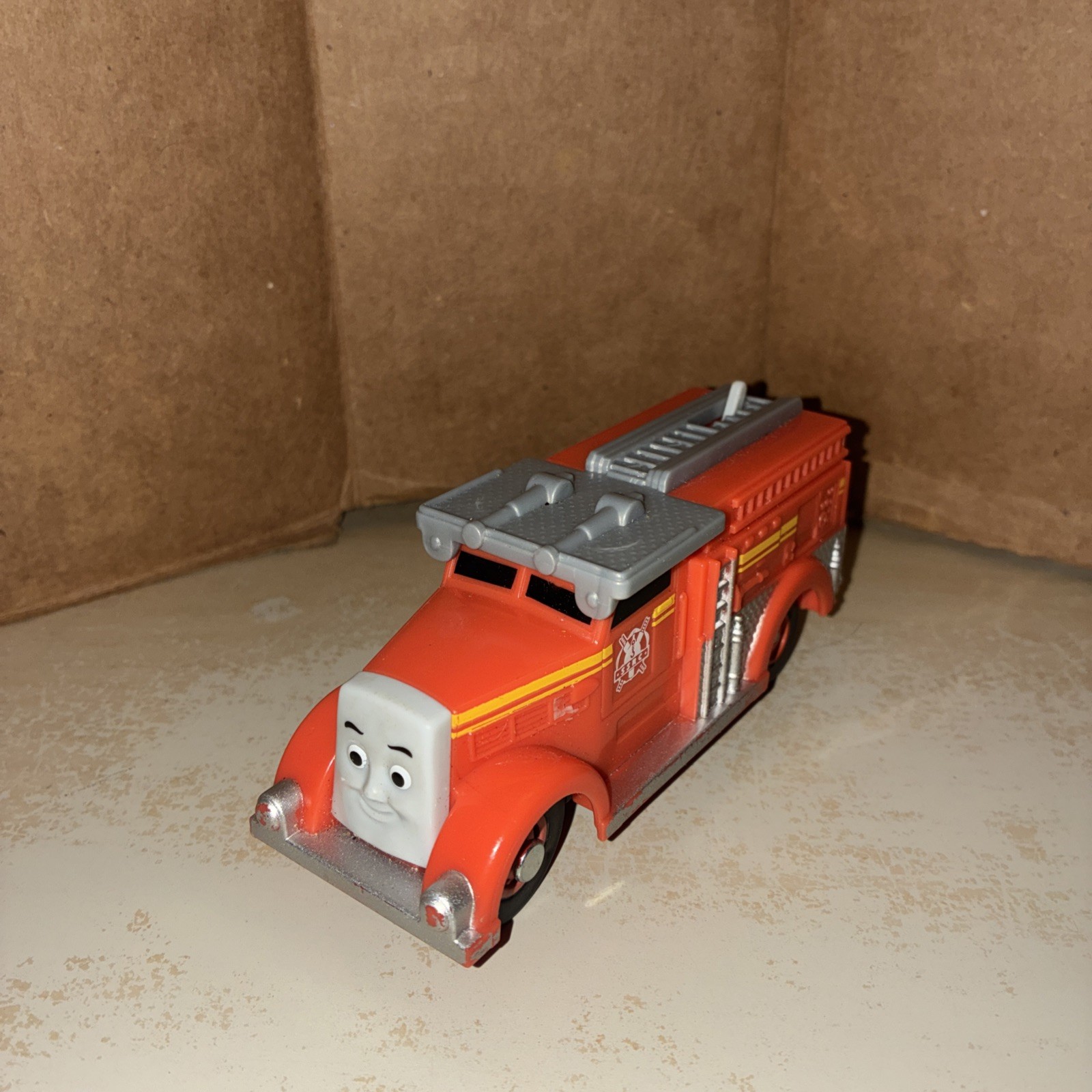 Vintage 2013 Thomas and Friends Trackmaster Flynn Engine Fire Truck Tested Works Vintage 2013 Thomas and Friends Trackmaster Flynn Engine Fire Truck Tested Works