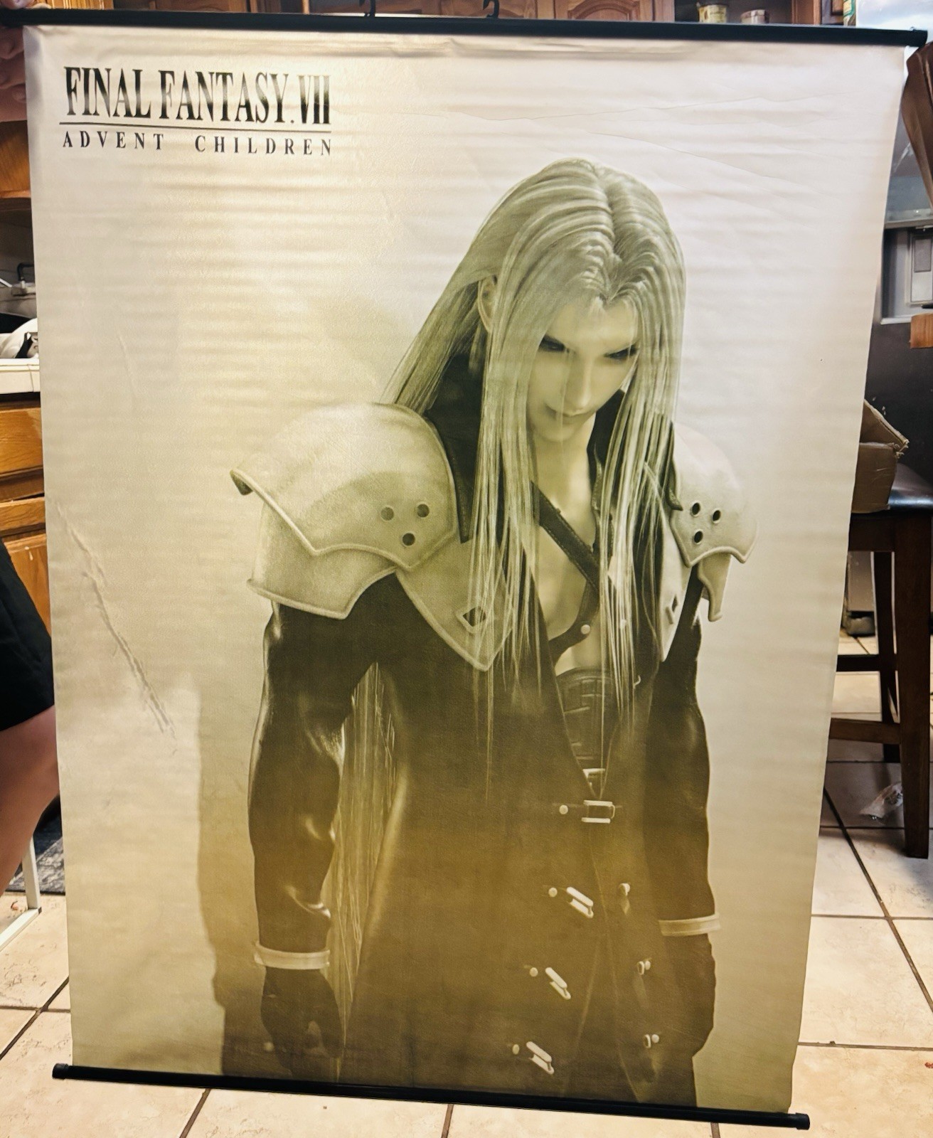 “Final Fantasy VII, Advent Children”(Sephiroth) WallScroll Poster. New