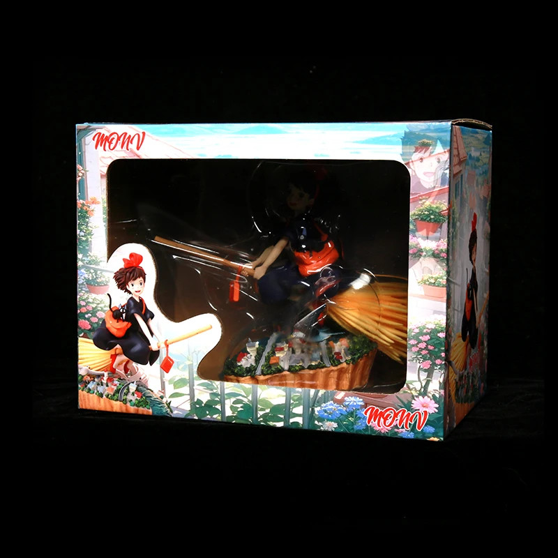 Kiki Delivery Service Little Witch PVC Anime Figure Ghibli Desktop Decor Gift