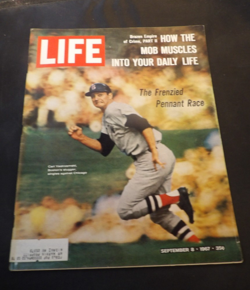 VINTAGE - LIFE Sep 8 1967 CARL YASTRZEMSKI Cover