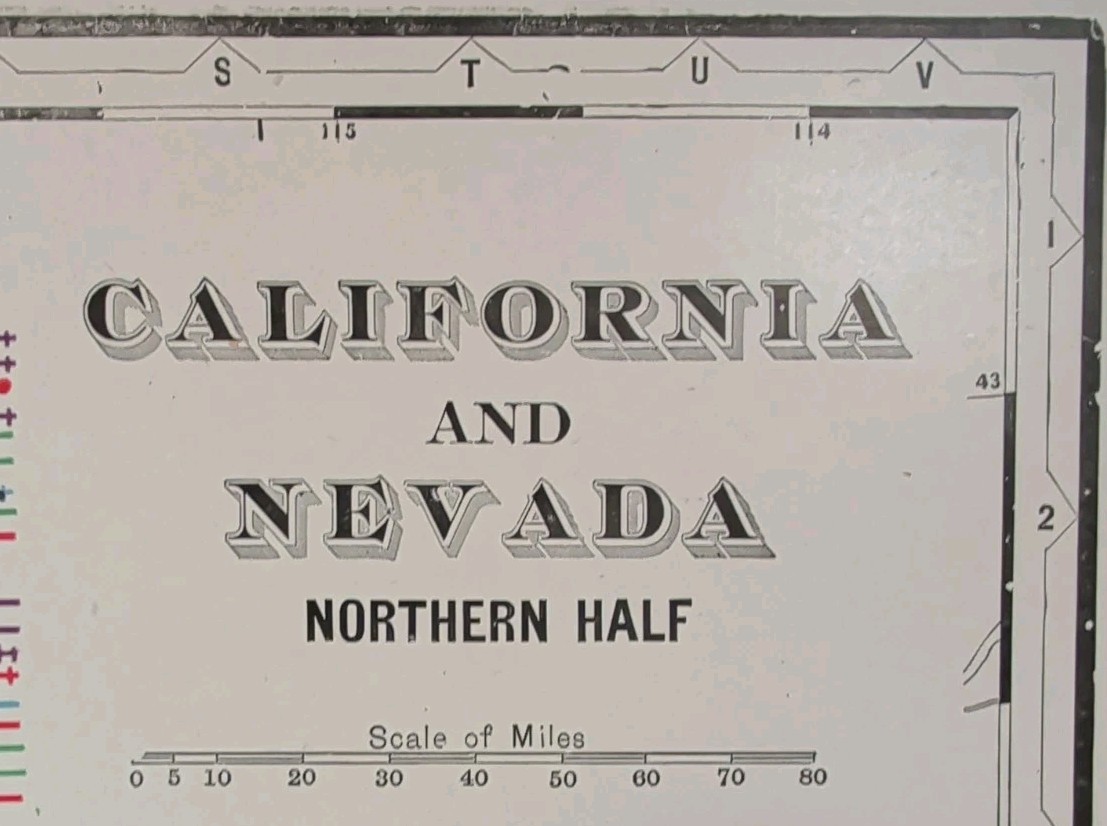 (2) 1900 NORTH & SOUTH CALIFORNIA NEVADA Maps 18\