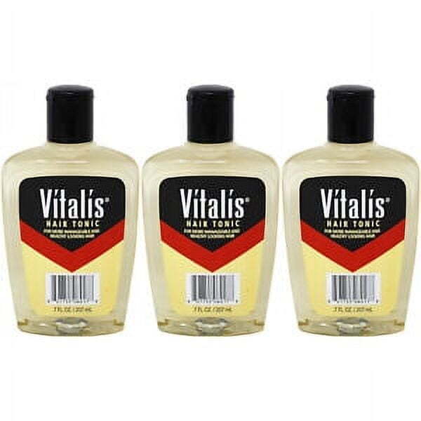 3 Pack Vitalis, Hair Tonic for Men - 7 fl oz Each 3 Pack Vitalis, Hair Tonic for Men - 7 fl oz Each