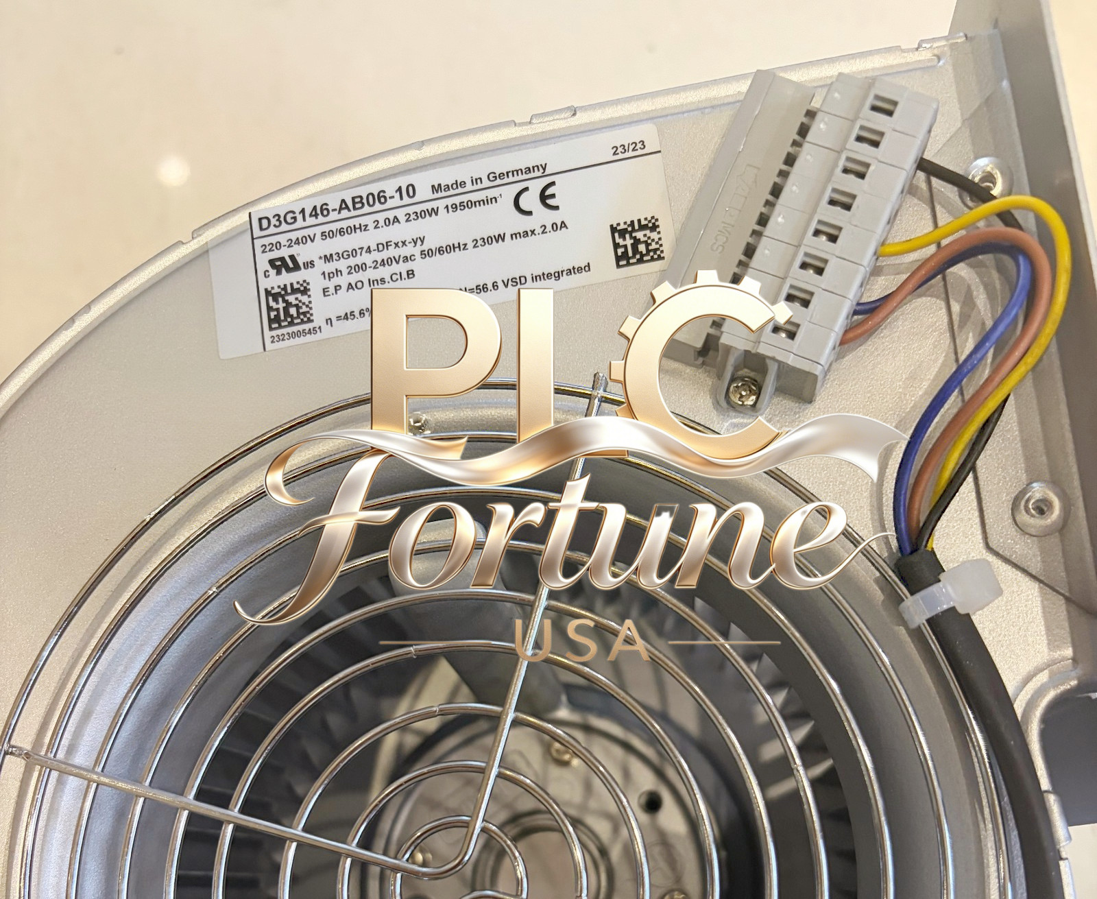 1PCS New EBM D3G146-AB06-10 220-240V 50/60Hz 230W Fan For AB Fast delivery