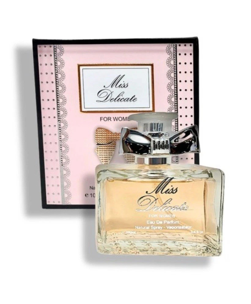 MISS DELICATE for WOMEN 3.4 oz EDP perfume spray By Fragrance Couture MISS DELICATE for WOMEN 3.4 oz EDP perfume spray By Fragrance Couture